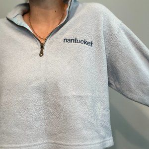 Vintage Nantucket Cropped Pullover